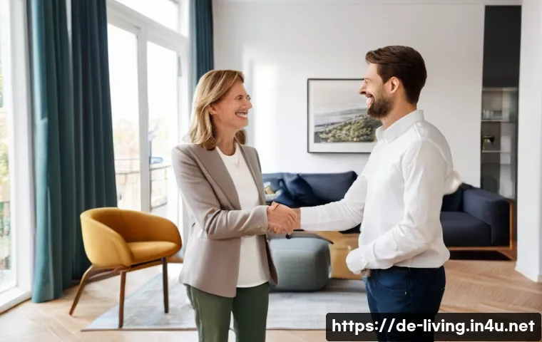 리빙코디네이터 자격증 비교 분석 - **Prompt:** A confident, well-dressed female interior designer in her late 30s, with a warm smile, s...